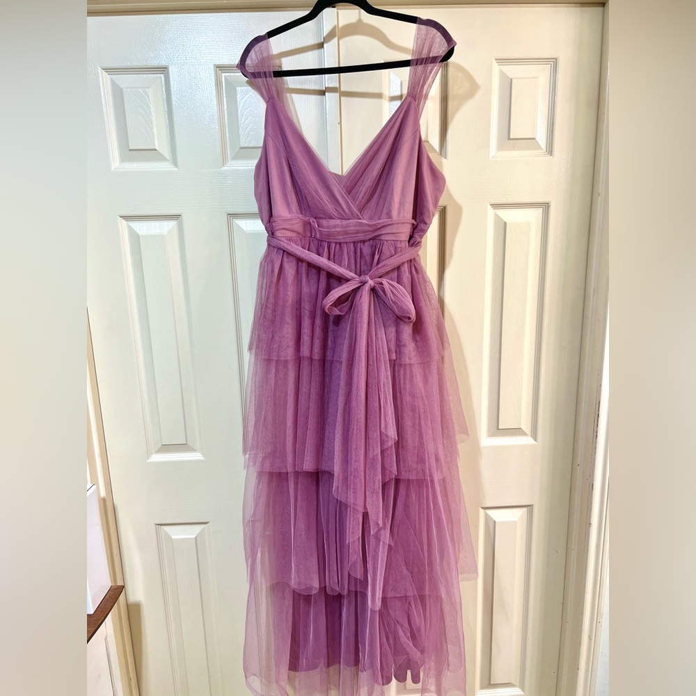 Ever pretty dusty rose maxi formal maternity dress